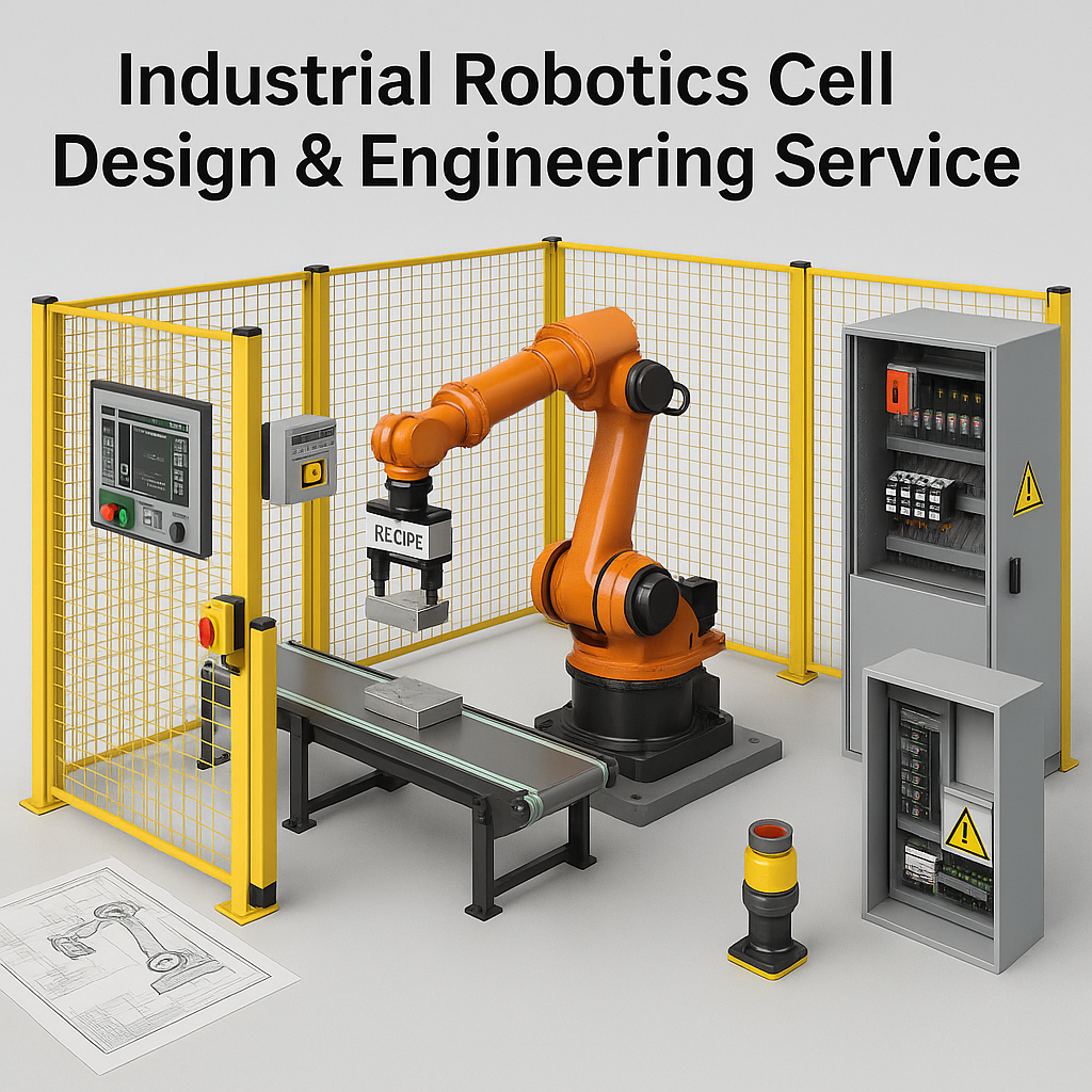Industrial Robotics Cell Design and Engineering Service