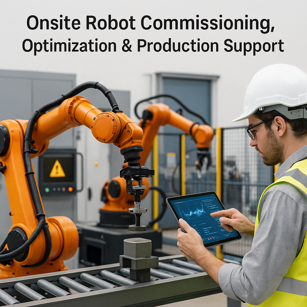 Onsite Robot Commissioning, Optimization and Production Support