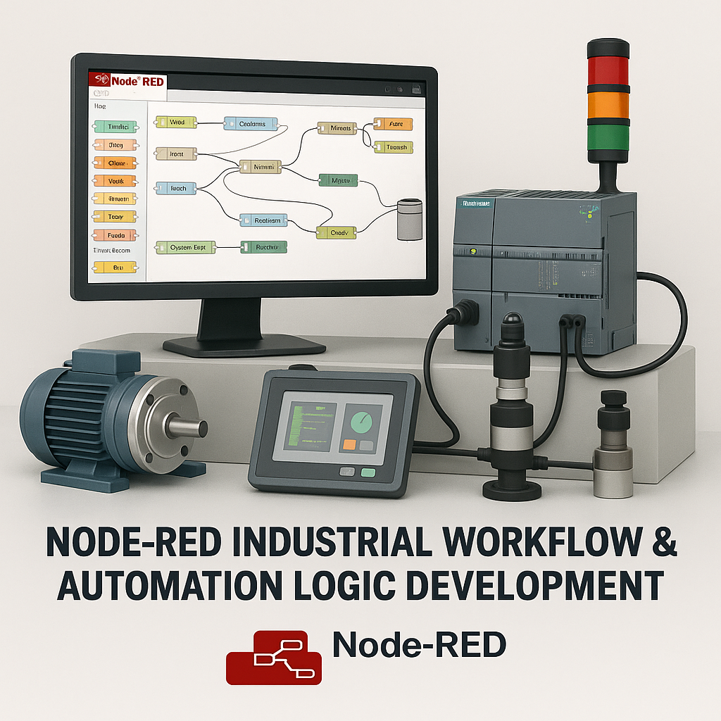 Node-RED Industrial Workflow & Automation Logic Development