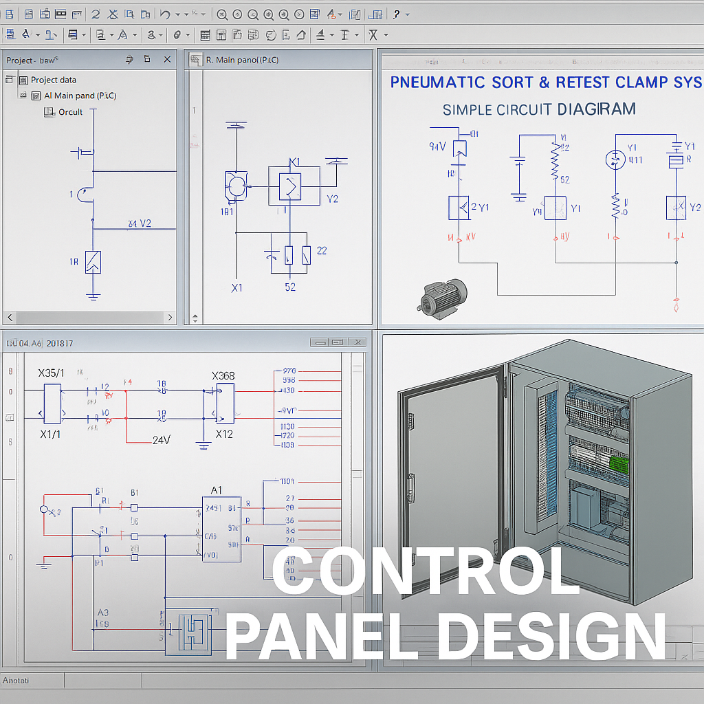 EPLAN Control Panel Design Service – Professional Electrical Engineering