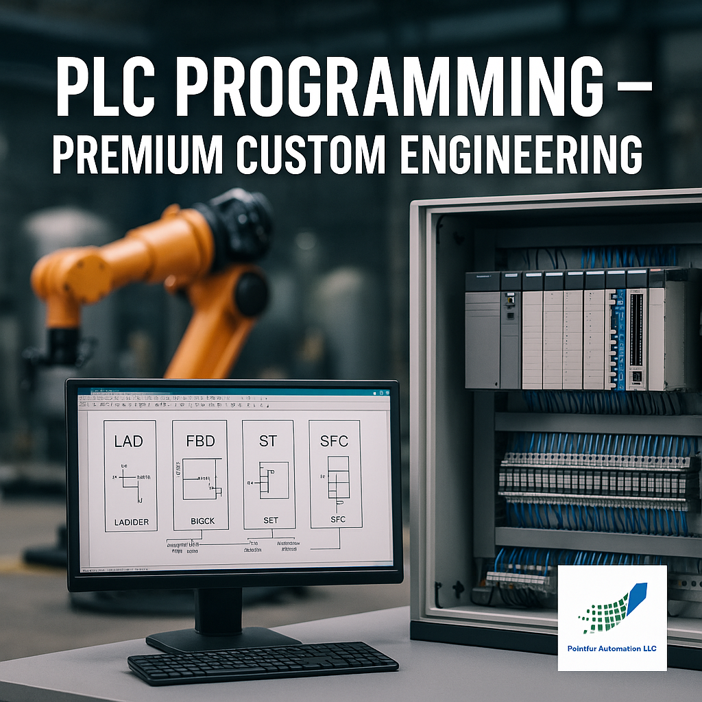Plc Package PLC Programming – Premium Custom Engineering Package – Pointfar Automation