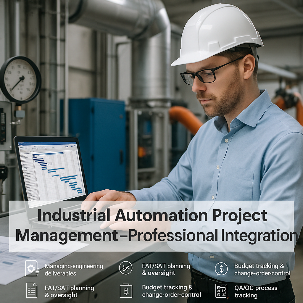 Industrial Automation Project Management – Professional Integration 