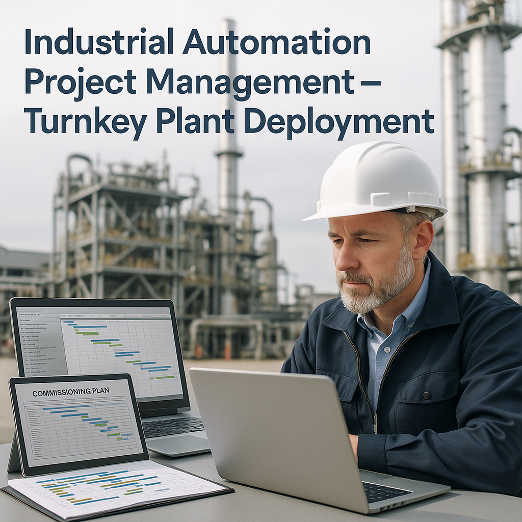 Industrial Automation Project Management – Turnkey Plant Deployment