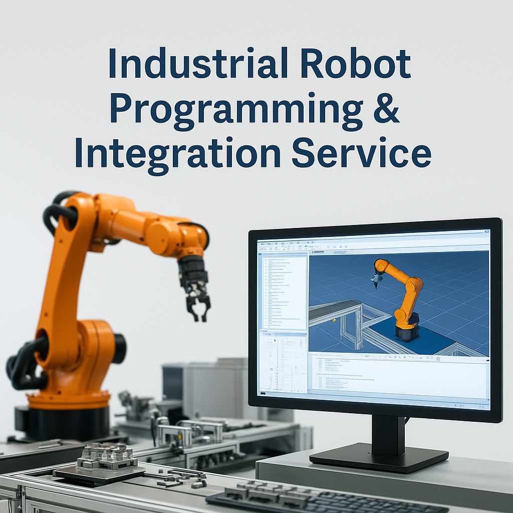 Industrial Robot Programming and &nbsp;Integration Service
