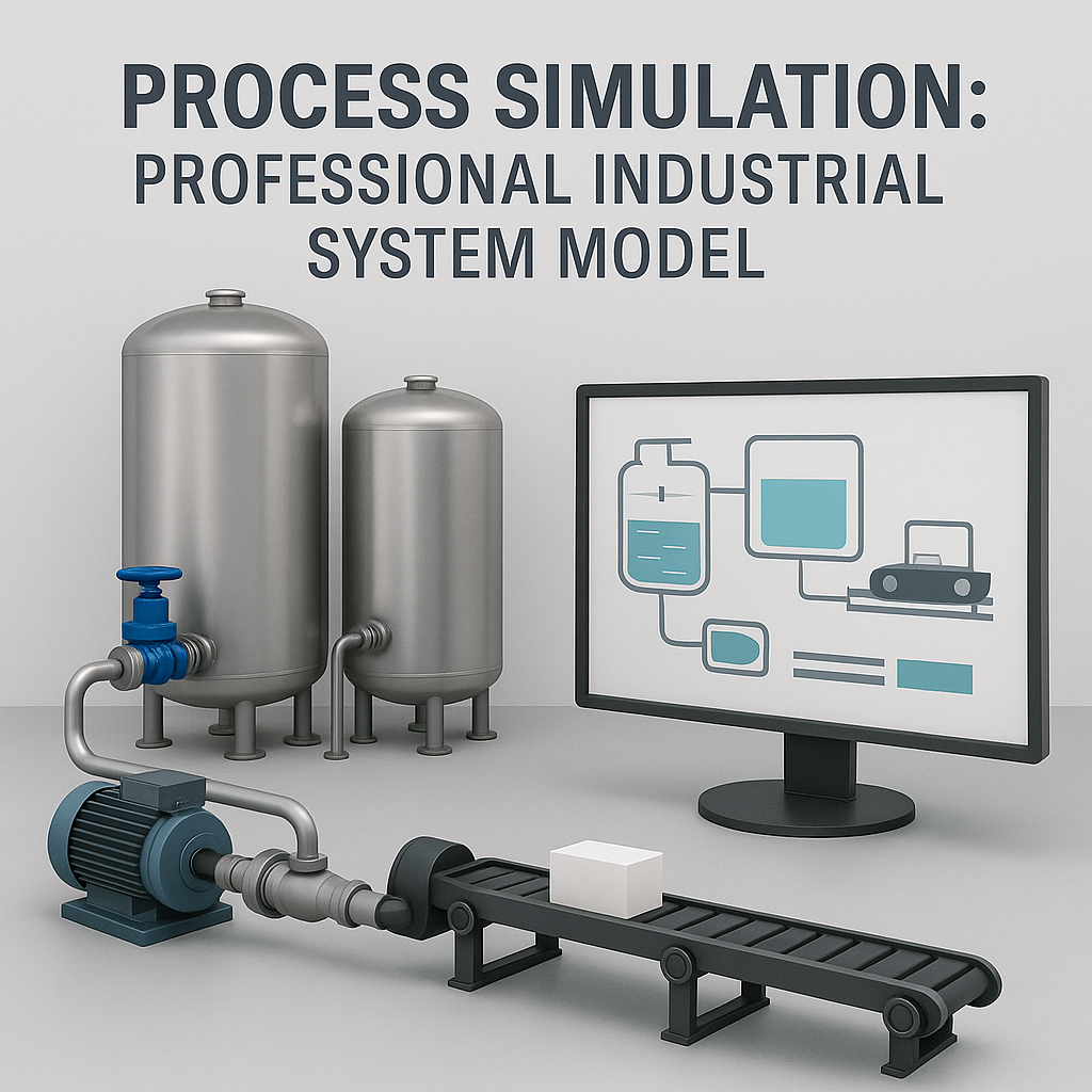 &nbsp;Process Simulation: Professional Industrial System Model