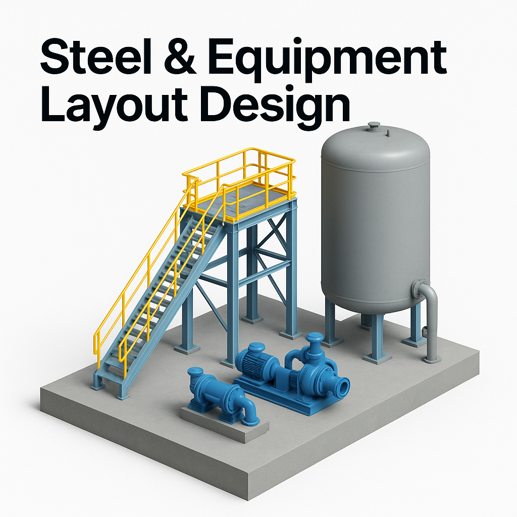 Steel and Equipment Layout Design