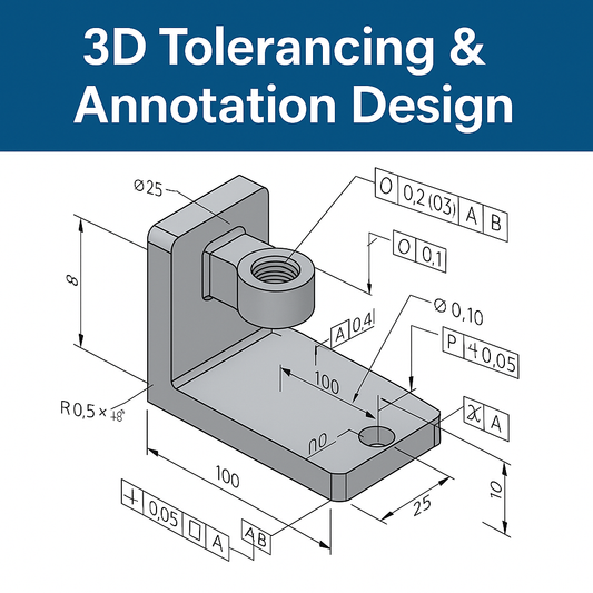 3D Tolerancing and Annotation Design